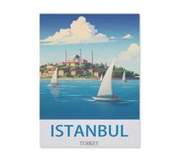 Jigsaw Puzzle 1500 Pieces，Istanbul Turkey，Paper Adult Toys Decompression Game（57x87cm）-EH83