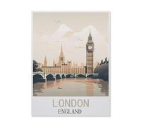 Jigsaw Puzzle 1500 Pieces，London England，Wood Children Toys Decompression Game（57x87cm）-FK39