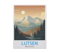 Jigsaw Puzzle 1500 Pieces，Lutsen Mountains，Wood Adult Toys Decompression Game（57x87cm）-FH3