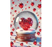 Jigsaw Puzzle 500 Pieces Red Heart, Premium Jigsaws 500 Pieces for Adults & Teens, Precision Fit Thick Board, Ideal Gift for for Men & Women, Finished Size 52x38cm Crystal Ball