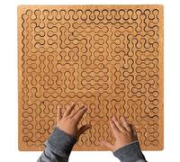 Jigsaw Puzzle Board - Teaser du cerveau en bois 30 cm, motifs créatifs, jeu d'apprentissage familial éducatif | Jouet en bois durable pour adultes Jus interactif