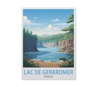 Jigsaw Puzzle，Lac de Gérardmer Vosges，1000 Pièces Puzzle Drôle en Papier pour Adultes 1000 Pièces, Est pour Les Amis Et La Famille（38x26cm）-GN35