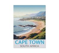 Jigsaw Puzzle，Le Cap, Afrique du Sud，1000 Pièces Puzzle Drôle en Bois pour Adultes 1000 Pièces, Est pour Les Amis Et La Famille（75x50cm）-H69