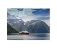 Jigsaw Puzzle，Milles Nautiques Le Long de la côte norvégienne à Couper Le Souffle，1000 Pièces Puzzle Drôle en Papier pour Adultes 1000 Pièces, Est pour Les Amis Et La Famille（38x26cm）-AD39