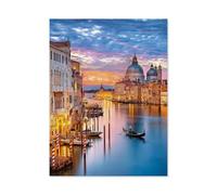 Jigsaw Puzzle，Venise rayonnante，1000 Pièces Puzzle Drôle en Papier pour Adultes 1000 Pièces, Est pour Les Amis Et La Famille（38x26cm）-C63