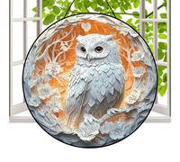 Jigsaw Puzzle - Wood, 11.4in Owl Puzzle 3D Design | Puzzles Adultes éducatifs et décoratifs, Artisanat en Fibre de Haute densité pour la décoration de la Maison, Amusement Familial, Adultes