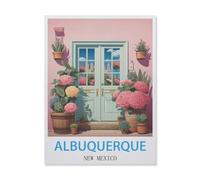 Jigsaw Puzzles 1000 Pieces，Albuquerque New Mexico，Wood Children Games Educational Toys（38x52cm）-FI22