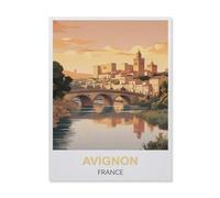 Jigsaw Puzzles 1000 Pieces，Avignon France，Paper Children Games Educational Toys（38x52cm）-ER2