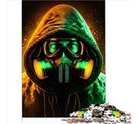 Jigsaw Puzzles 1000 Pieces for Adults Masked Easy Adult Jigsaw Puzzles Premium 100% Recycled Board for Adults Puzzle Gifts Family Fun Puzzle by 1000pcs（26x38cm）