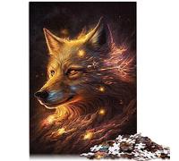 Jigsaw Puzzles 1000 Pieces for Adults Wolf 100% Recycled Cardboard Puzzle Educational Games 26x38cm