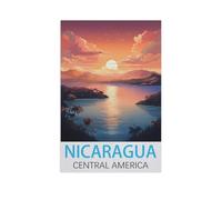 Jigsaw Puzzles 1000 Pieces，Nicaragua Central America，Paper Children Games Educational Toys（50x70cm）-FT43