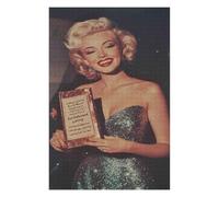Jigsaw Puzzles 1000 Pieces of Adult Jigsaw Puzzles Game Kids Puzzle Toys Home Decoration Landscape Marilyn Monroe(50 * 70cm)