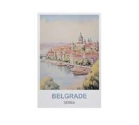 Jigsaw Puzzles 1000 Pieces Paper Assembling Picture，Belgrade Serbia，Adults Games Educational Toys（26x38cm）-FX22