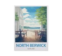 Jigsaw Puzzles 1000 Pieces Paper Assembling Picture，North Berwick Scotland，Adults Games Educational Toys（26x38cm）-DZ21
