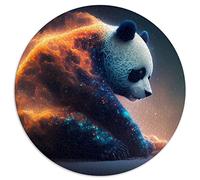 Jigsaw Puzzles 1000 Pièces pour Adultes Animal Panda Jigsaw Kids Puzzle Rond pour Enfants pour Adultes et Enfants Puzzles en Carton Grand Cadeau pour Adultes (Taille 67.5x67.5cm)