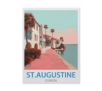 Jigsaw Puzzles 1000 Pieces，St.Augustine Florida，Paper Children Games Educational Toys（50x70cm）-EH82