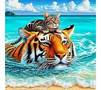 Jigsaw Puzzles 120 Pieces, Jigsaws Sea Animal Cat 120 Piece Jigsaw Puzzles for Adults, Challenge High Difficulty Family Puzzle Game 45x45cm/18x18inch