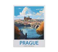 Jigsaw Puzzles 1500 Pieces，Prague Czech Republic，Paper Children Games Educational Toys（57x87cm）-EC2