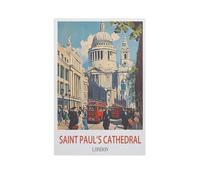 Jigsaw Puzzles 1500 Pieces，Saint Paul's Cathedral London，Wood Children Games Educational Toys（57x87cm）-FY83