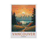 Jigsaw Puzzles 1500 Pieces，Vancouver Canada，Paper Children Games Educational Toys（57x87cm）-EX23