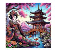 Jigsaw Puzzles 35 Pieces, Jigsaws Japanese Architecture 35 Piece Jigsaw Puzzles for Adults, Challenge High Difficulty Family Puzzle Game 30x30cm/12x12inch