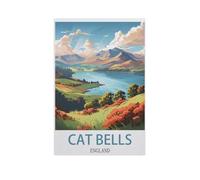 Jigsaw Puzzles，Cat Bells, Angleterre，1000 Piece Adult Puzzles, Childrens Teenagers Boy Girl Toy（75x50cm）-IJ33