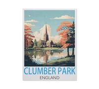 Jigsaw Puzzles，Clumber Park, Angleterre，Adultes Papier Puzzle Image, Les Étudiants du Collège Soulagent Le Stress Jigsaws Jouets Jeu 1000 Pièces（50x70cm）-L14