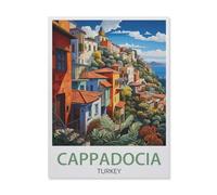 Jigsaw Puzzles for Adults 1000 Piece，Cappadocia Turkey ， Landscape，Educational Games Brain Challenge Jigsaw Puzzles for Adult Kids（26x38cm）-DV88