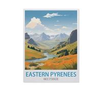 Jigsaw Puzzles for Adults 1000 Piece，Eastern Pyrenees Occitanie，Difficult Puzzle Perfect Educational Gift for Boys and Girls（50x70CM）-BU91