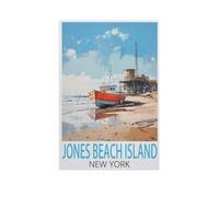 Jigsaw Puzzles for Adults 1000 Piece，Jones Beach Island New York，Educational Games Brain Challenge Jigsaw Puzzles for Adult Kids（50x70cm）-FU89