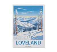 Jigsaw Puzzles for Adults 1000 Piece，Loveland Colorado，Educational Games Brain Challenge Jigsaw Puzzles for Adult Kids（38x52cm）-EI8