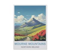 Jigsaw Puzzles for Adults 1000 Piece，Mourne Mountains Northern Ireland，Difficult Puzzle Perfect Educational Gift for Boys and Girls（50x70cm）-EQ31