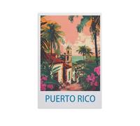 Jigsaw Puzzles for Adults 1000 Piece，Puerto Rico，Educational Games Brain Challenge Jigsaw Puzzles for Adult Kids（50x70cm）-GB9