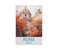 Jigsaw Puzzles for Adults 1000 Piece，Rome Italy，Classic Puzzle Teens Boys Girls Puzzles for DIY Intellective Educational Game, Gift Home Decor（26x38cm）-FV91