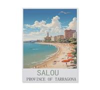 Jigsaw Puzzles for Adults 1000 Piece，Salou Province of Tarragona，Educational Games Brain Challenge Jigsaw Puzzles for Adult Kids（50x70cm）-FL89