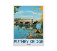 Jigsaw Puzzles for Adults 1500 Piece，Putney Bridge London，Classic Puzzle Teens Boys Girls Puzzles for DIY Intellective Educational Game, Gift Home Decor（57x87cm）-CN30