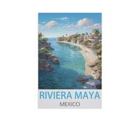 Jigsaw Puzzles for Adults 1500 Piece，Riviera Maya Mexico，Classic Puzzle Teens Boys Girls Puzzles for DIY Intellective Educational Game, Gift Home Decor（57x87cm）-FR91