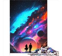 Jigsaw Puzzles for Adults Kids Love Among The Stars Adult Jigsaw Puzzle 1000 Pieces for Adults and Kids Age 12 and Up Home Art Decor 1000pcs（26x38cm）