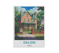 Jigsaw Puzzles，Galion Ohio，1000 Piece Adult Puzzles, Childrens Teenagers Boy Girl Toy（38x26cm）-HH25