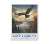 Jigsaw Puzzles，Loch Lomond Écosse，Adultes Papier Puzzle Image, Filles Chambre Maison Décoration Murale Murale 1000 Pièces（50x70cm）-IG71
