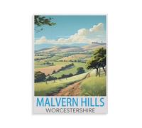Jigsaw Puzzles，Malvern Hills Worcestershire，Adultes Bois Puzzle Image, Filles Chambre Maison Décoration Murale Murale 1000 Pièces（75x50cm）-GZ63