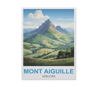 Jigsaw Puzzles，Mont Aiguille Vercors，1000 Piece Adult Puzzles, Childrens Teenagers Boy Girl Toy（38x26cm）-GM100