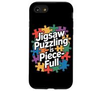 Jigsaw Puzzling est Une pièce de Puzzle Pleine de pièces colorées Coque pour iPhone SE (2020) / 7/8