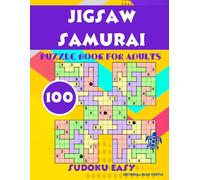 Jigsaw Samurai Sudoku Book for Adults Easy: 100 Easy Jigsaw Samurai Sudoku Puzzles - Relaxing Multi-Grid Brain Fun!