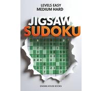 Jigsaw Sudoku Puzzle Book: Challenging Sudoku variations for teens and adults who love challenging number puzzles