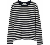 Jigsaw T-shirt Jigsaw Rayure Manches longues 100% coton