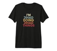 Jihad Name Jihad Personalized Name First Given T-Shirt Haut de Gamme