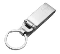 jiheousty Anti-Lost Heavy Duty Acier Inoxydable Ceinture Porte-Clés Porte-Clés Porte-clés Amovibles pour Clés Ceinture Porte-clés Hommes Bijoux