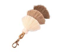 jiheousty Femmes à la Main coloré Boho Pom Pom Gland Sac Charme Porte-clés Mode Jewerly