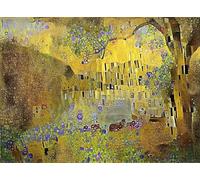 Jiian 5D Diamond Painting,DIY Résumé Klimt Carrée Peinture Diamant Kit Adulte Diamant Broderie Painting Kit Complet,Strass Point de Croix Diamond Art Decoration Cadeau 30x40cm